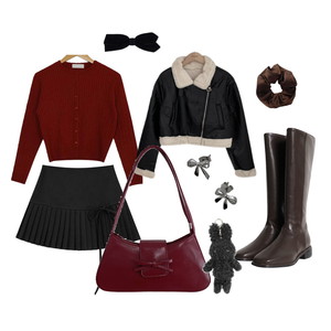Cardigan/vest,Knitwears,Cozy,2024 코디