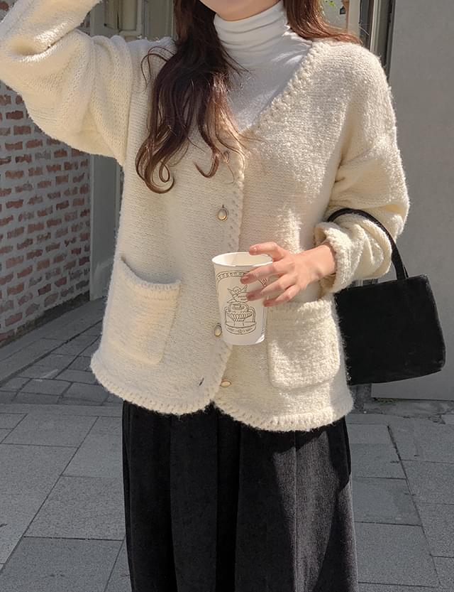 Belle Gold Button Cardigan 78217 开襟衫