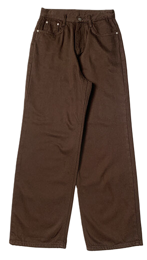 Choco Wide Cotton Pants