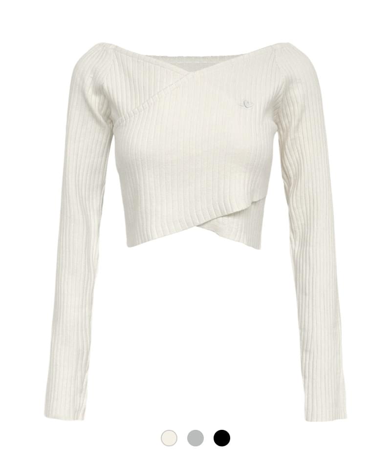 Cross Wrap Crop T-Shirt