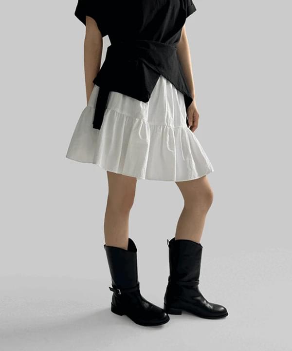 Hukey Banding Mini Cancan Skirt