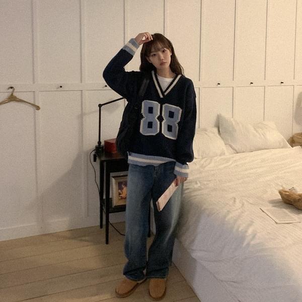 다피슨 와이드 데님팬츠