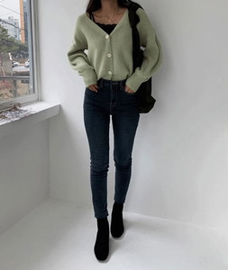 베스 슬림 일자 팬츠 (기모)