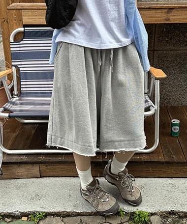 바이트 밴딩 버뮤다 팬츠(공용)
