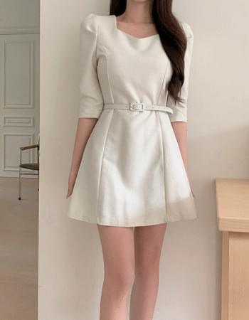 Leah Dianek 7-part belt Dress