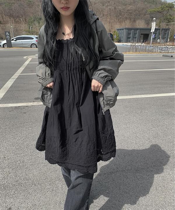 Rohe lace midi Dress