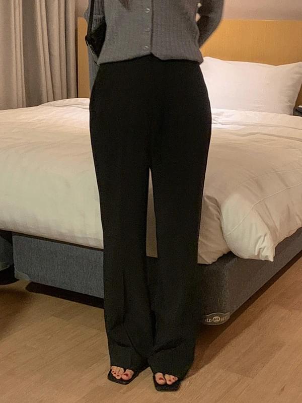 Levin Summer High Waist Flared Guest Look Slacks Pants