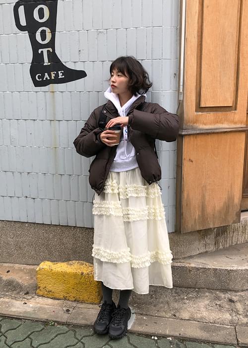 セイロフリルレイヤードワンピース