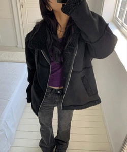 Agenda Dumble Suede Shearling