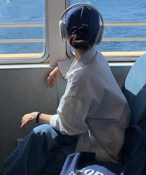 도톰원단, 루즈핏 스트라이프 셔츠