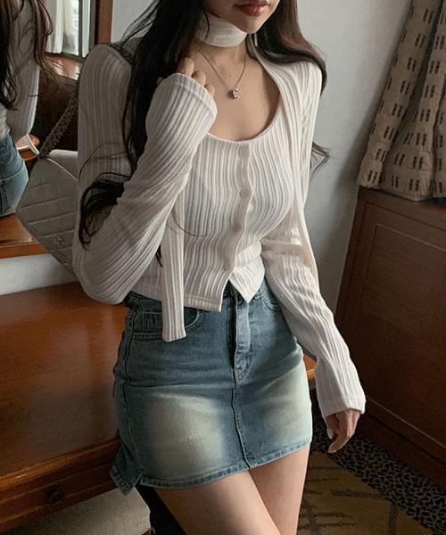 Reason square cardigan