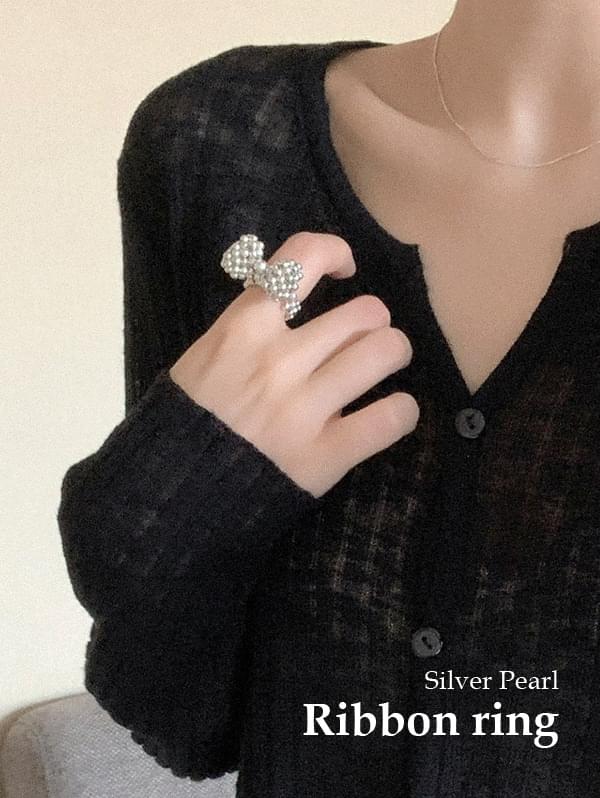 Ribbon Bead Ring – 2Type
