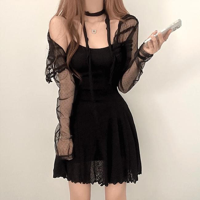 스카프 세트 나시원피스