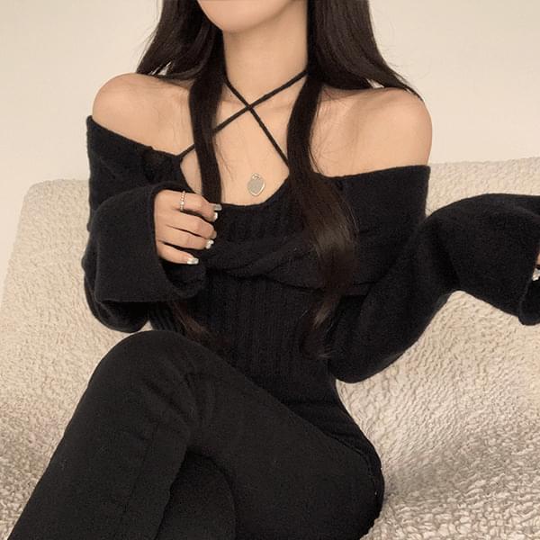 Twist Off Ribbed Knitwear 