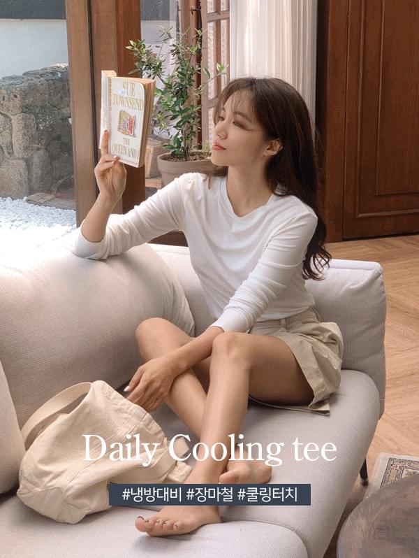 Dewey Soft Fit Janjan Ribbed Spandex -shirt - 3color