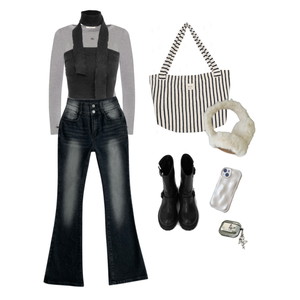 Dark,Fashion,Casualstyle,Longsleeve,Black,BlackFriday 코디