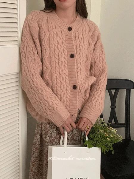 Romance Twisted Knitwear Cardigan 开襟衫