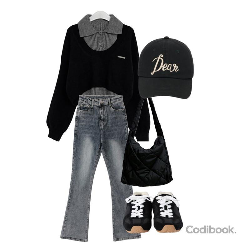 JASMINBELL 모먼트 빈티지 스톤 워싱 하이웨스트 부츠컷 스판 데님 팬츠 키작녀 키큰녀 빅사이즈 청바지,porterna 올디 레이스업 스니커즈,GENERALIDEA UNISEX 디어 펠트 패치 볼캡등을 매치한 코디