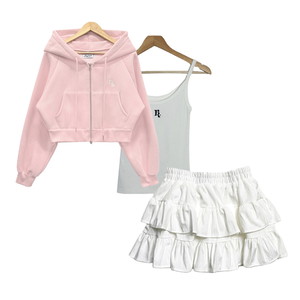 Daily,School,Dailyfashion,Codicontest,Set,White,Pink 코디