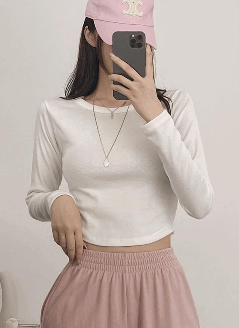 Inner basic item, Gulim Tee long sleeve plain basic t-shirt 4 colors