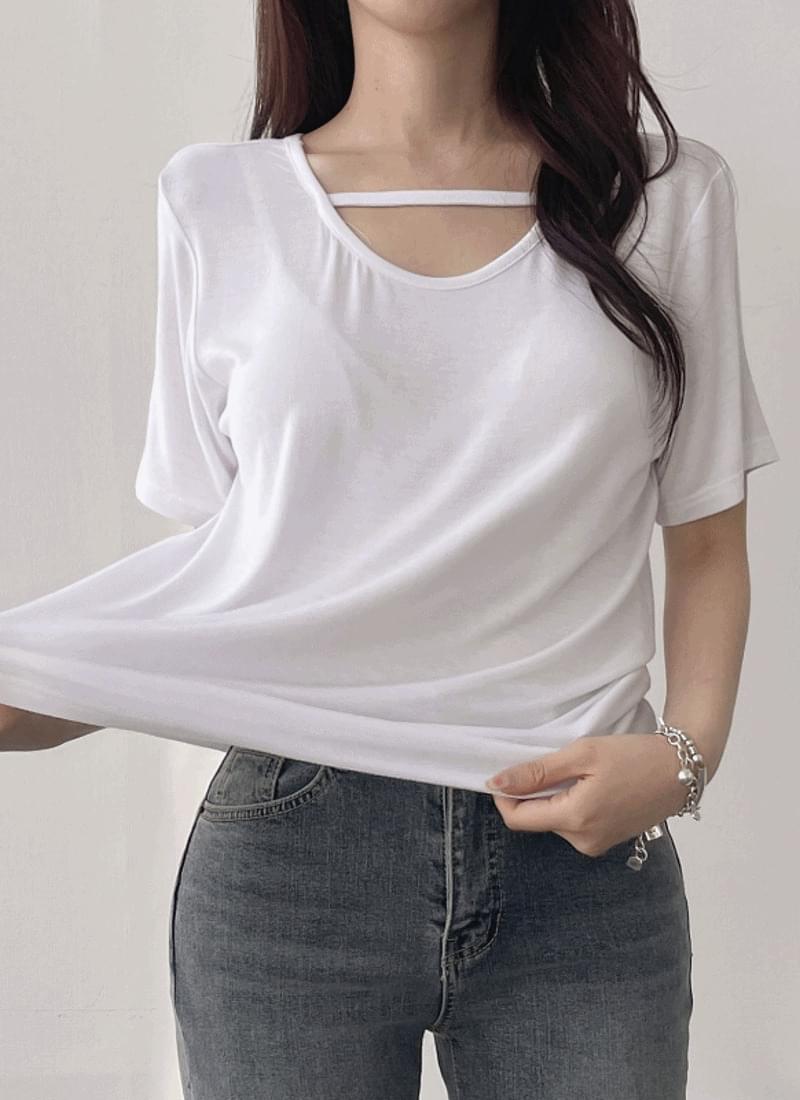 雙面穿搭鬆垮短袖棉質上衣