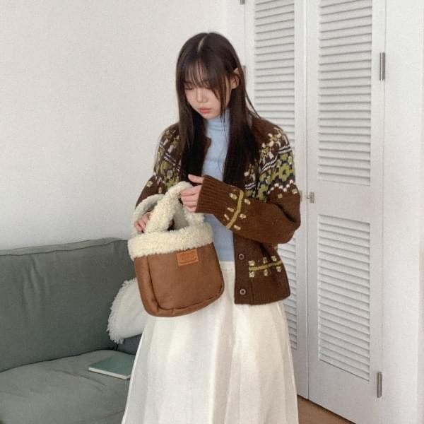 Bilzni Wool Nordic Knitwear Cardigan