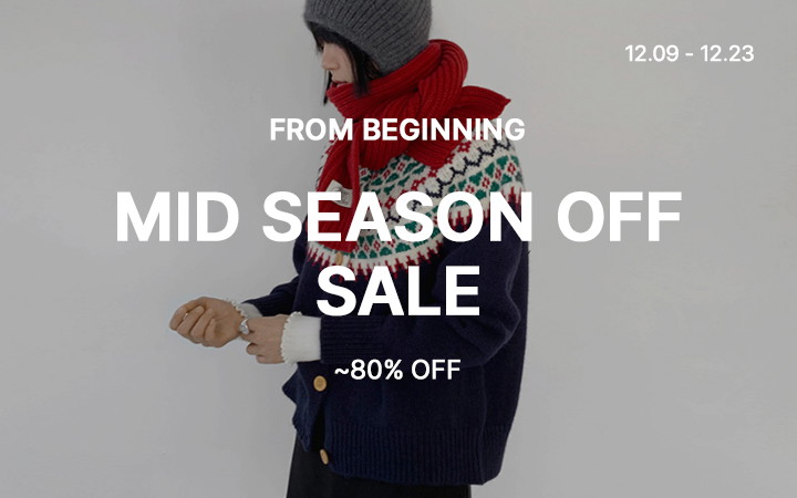 From Beginning MID SEASON OFF SALE