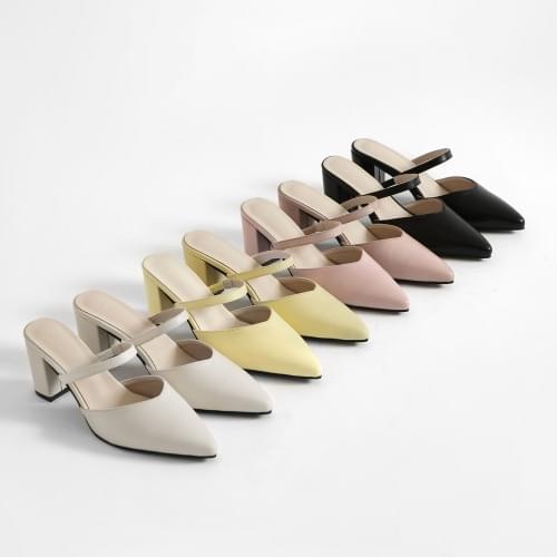 Magna strap stiletto mules MLLTT1f126