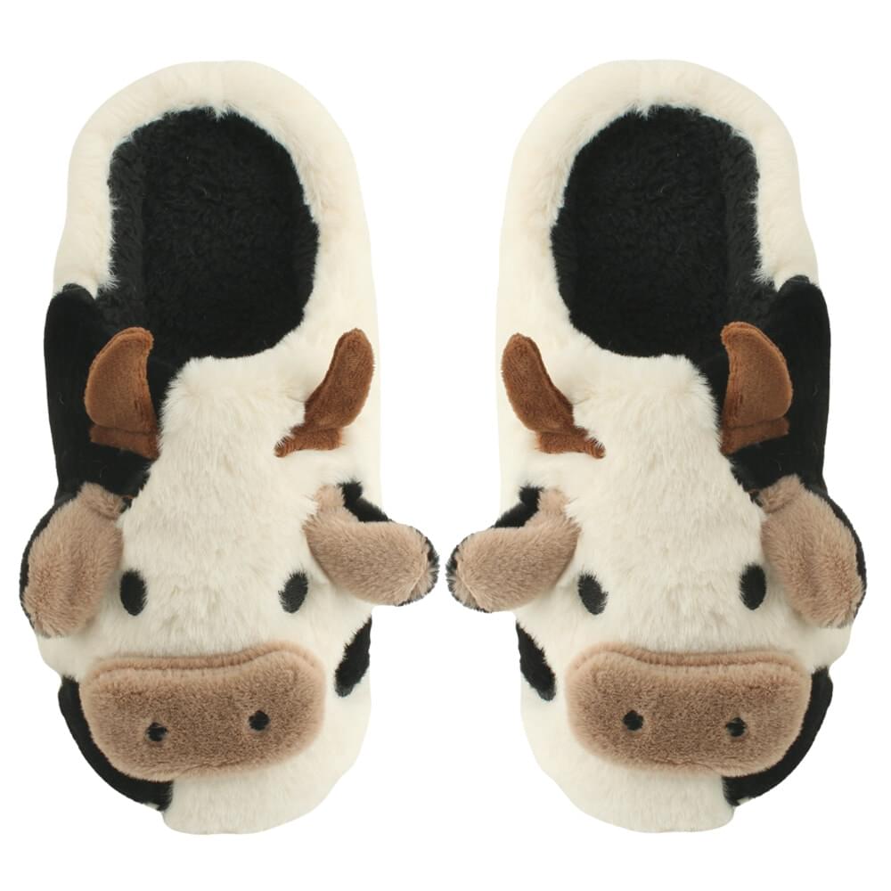 퍼 귀요미 실내화 동물 털 슬리퍼