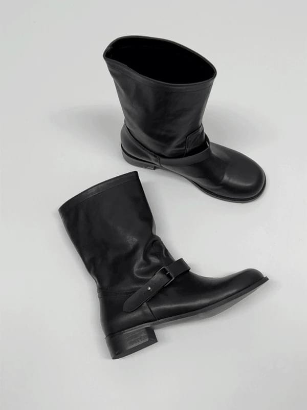 Bitter Buckle Western Half Boots