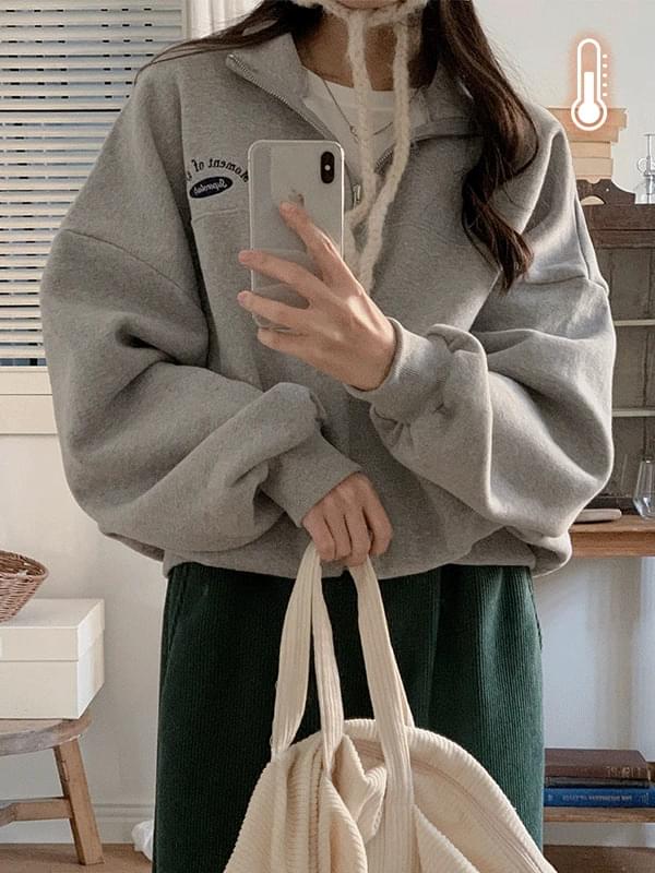 Moment Woolen half-zip