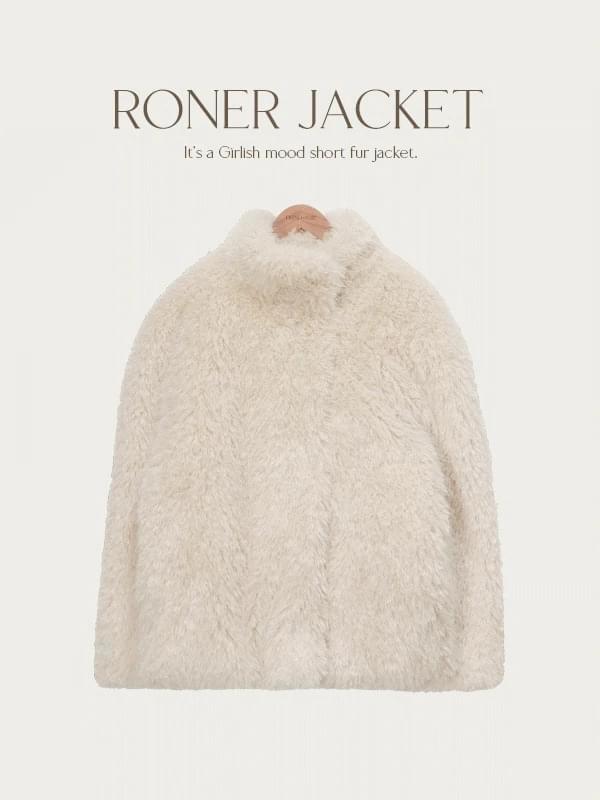 Loner Spring Winter Half Fur Shearling Jacket (2 colors)