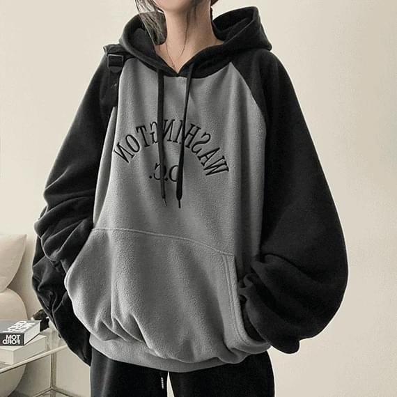 Malshurisnagrang color blocking hoodie