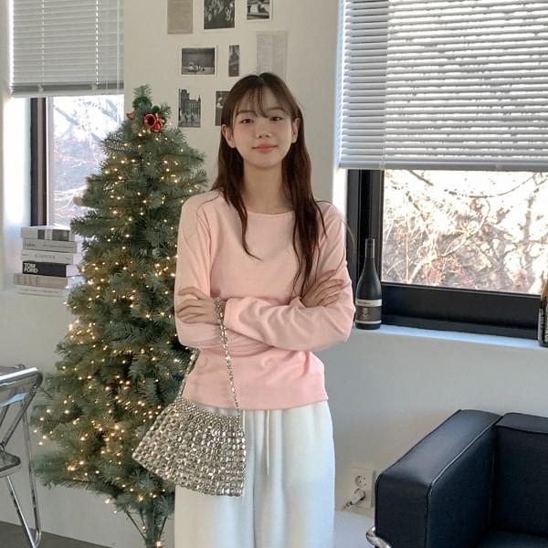 BizOn Woolen Round Long Sleeve T-shirt