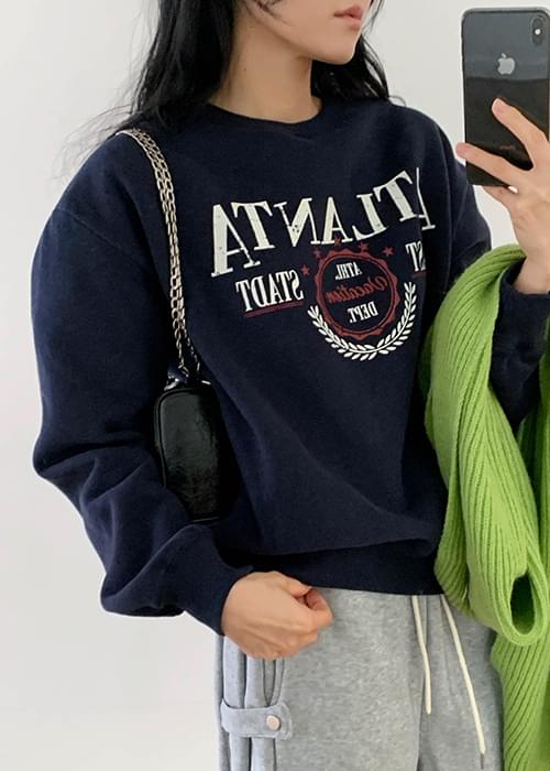 Core Printing Fleece-lined Sweatshirt