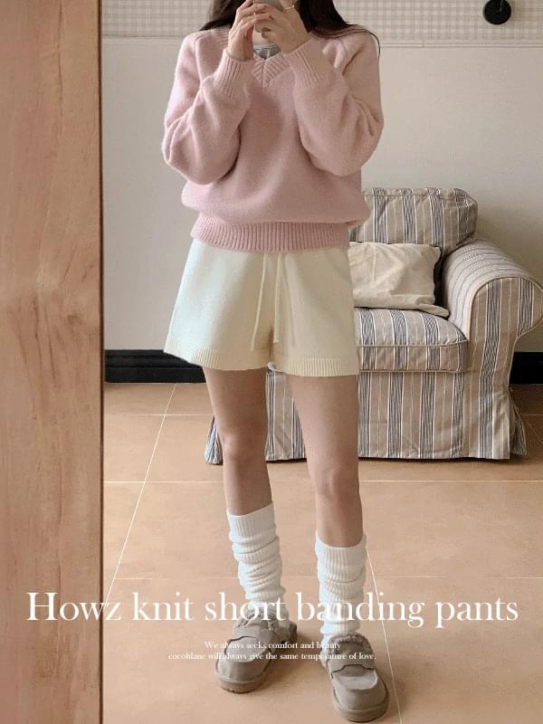 Howes Knitwear Short Banding Pants
