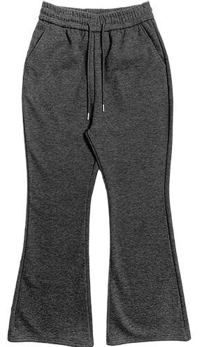 Comp Mink Fleece-lined Flared Banding Pants