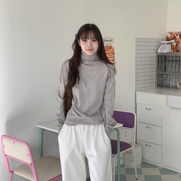 Belnise Raccoon Turtleneck Knitwear 