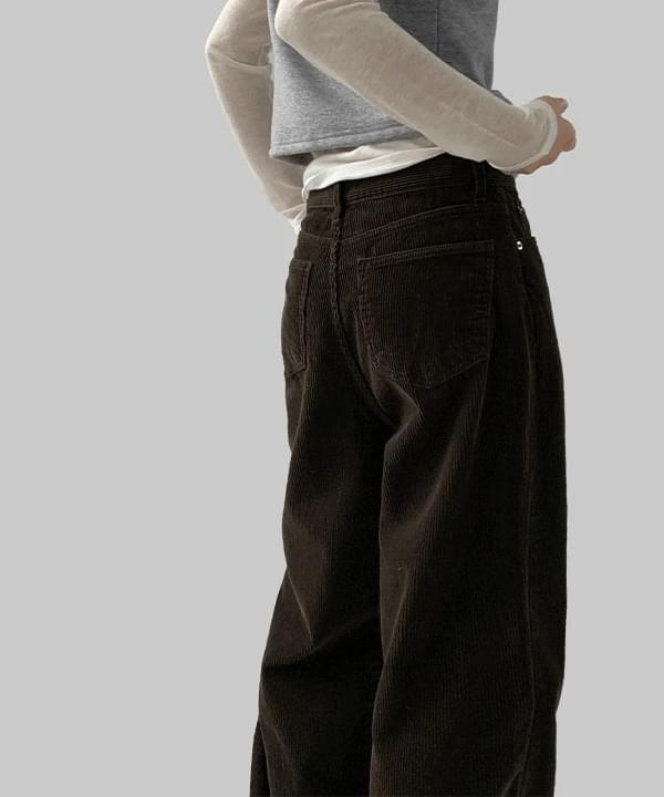 Ether Corduroy Straight Pants