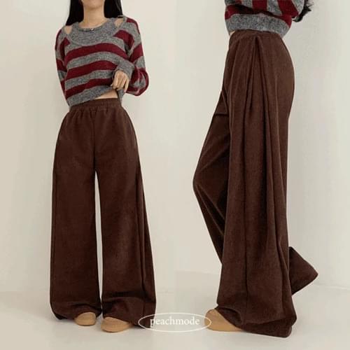 Advan Corduroy Banding Golden Wide Pintuck Training Pants