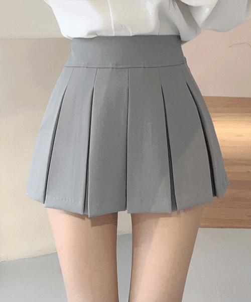 Bowen two-piece pleated mini skirt