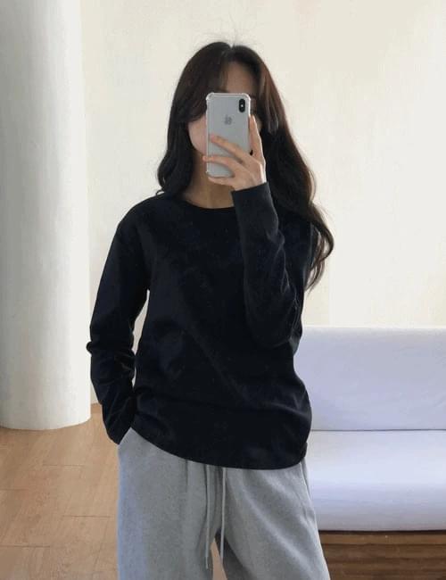 Soft Fleece-lined t-shirt
