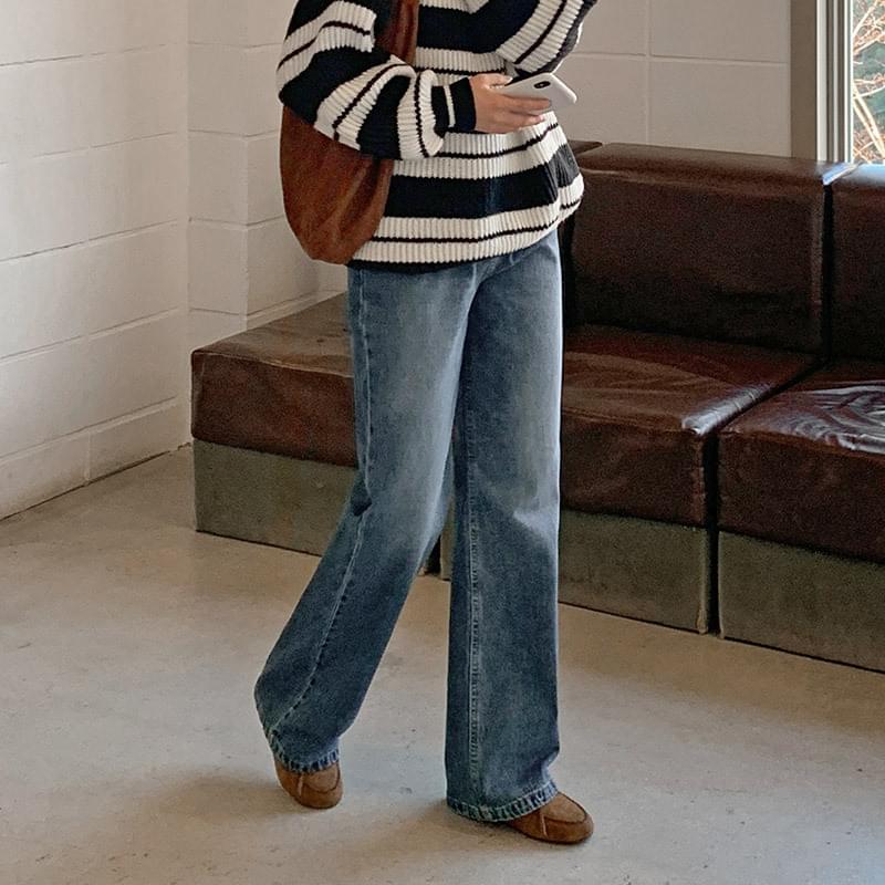 Enadine Straight Denim Pants
