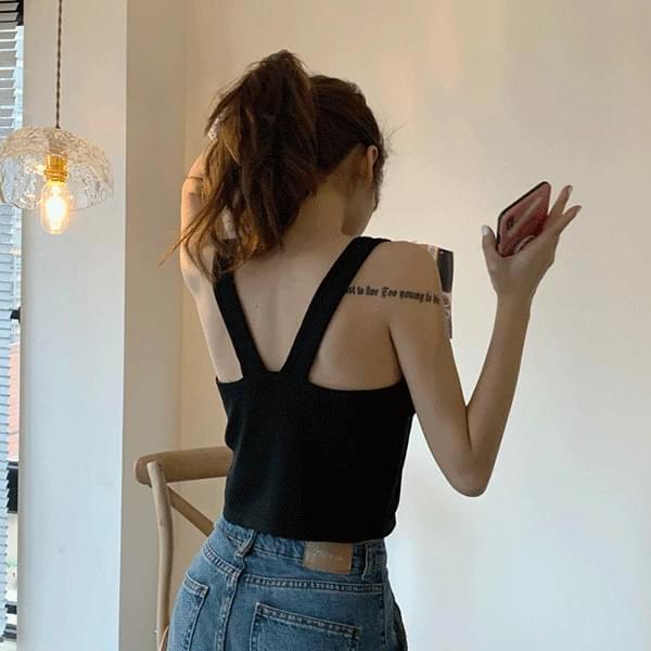 Hippo Unicorn Crop Sleeveless