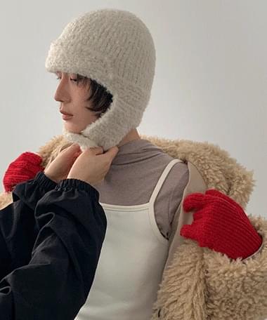 Billcom Knitwear Earflap Hat