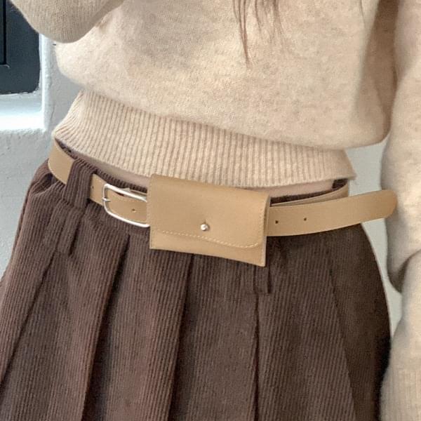 Bysol leather belt bag