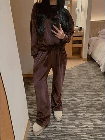 Mizui Velour Sweatshirt SET