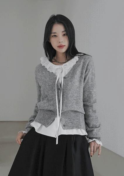 Tready Wool Knitwear Cardigan