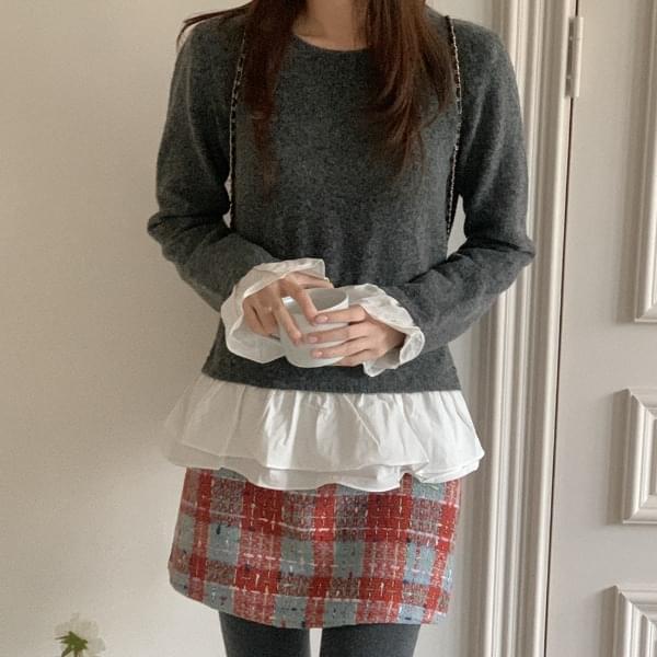 Bireda Frill Layered Knitwear