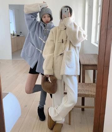 Murphy Wool Shearling Coat